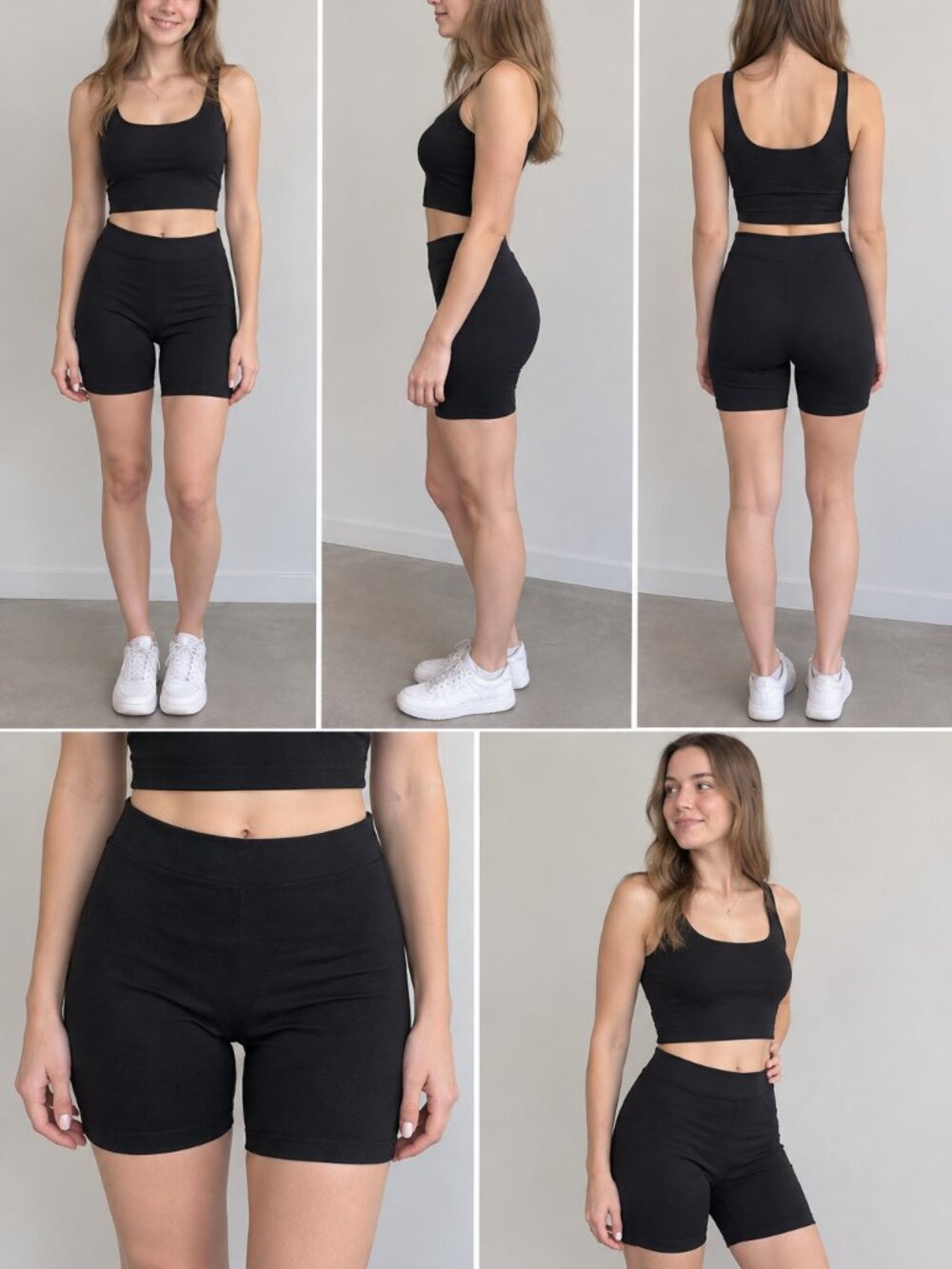Empetua Woman's Black High Waisted Shaper Short in Size SMALL